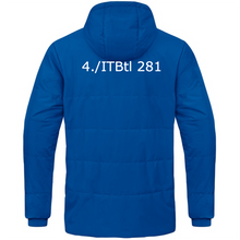 Lade das Bild in den Galerie-Viewer, 4./ITBtl 281 - Coachjacke Team mit Kapuze (Winterjacke)
