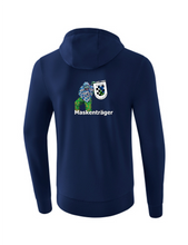 Lade das Bild in den Galerie-Viewer, Scillamännle - Kapuzensweatjacke (Erima) - Maskenträger
