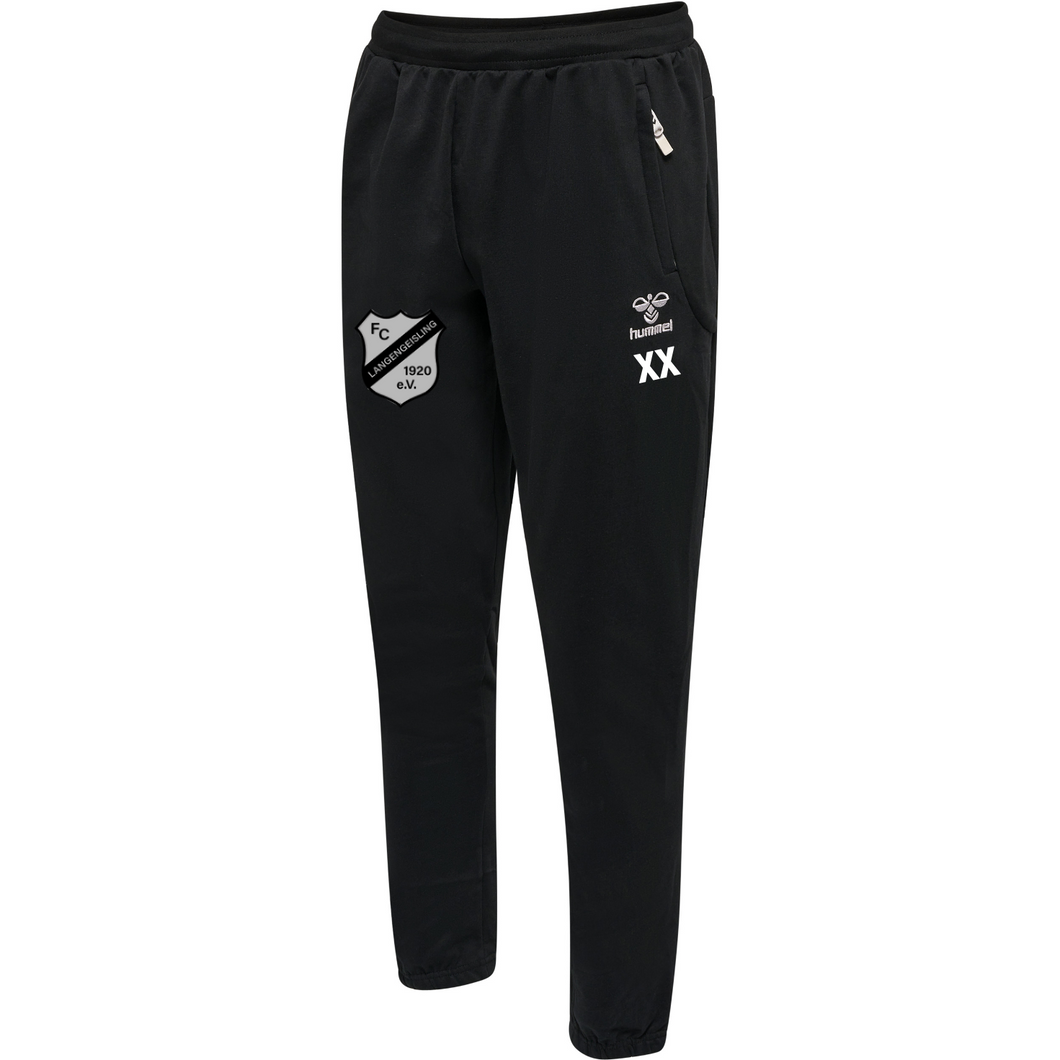 FC Langengeisling - hmlMOVE GRID COTTON PANTS - Herren