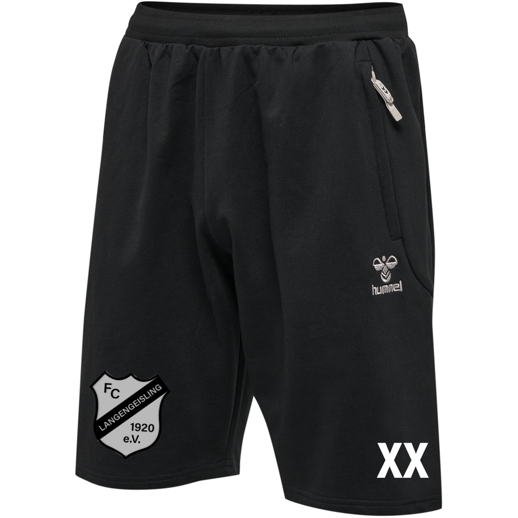 FC Langengeisling - hmlMOVE GRID COTTON SHORTS
