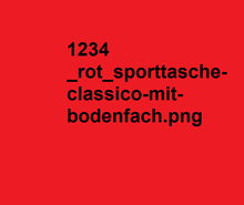 Lade das Bild in den Galerie-Viewer, Team Name 2 - Sporttasche Classico  mit Bodenfach
