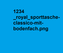 Lade das Bild in den Galerie-Viewer, Team Name 3 - Sporttasche Classico  mit Bodenfach
