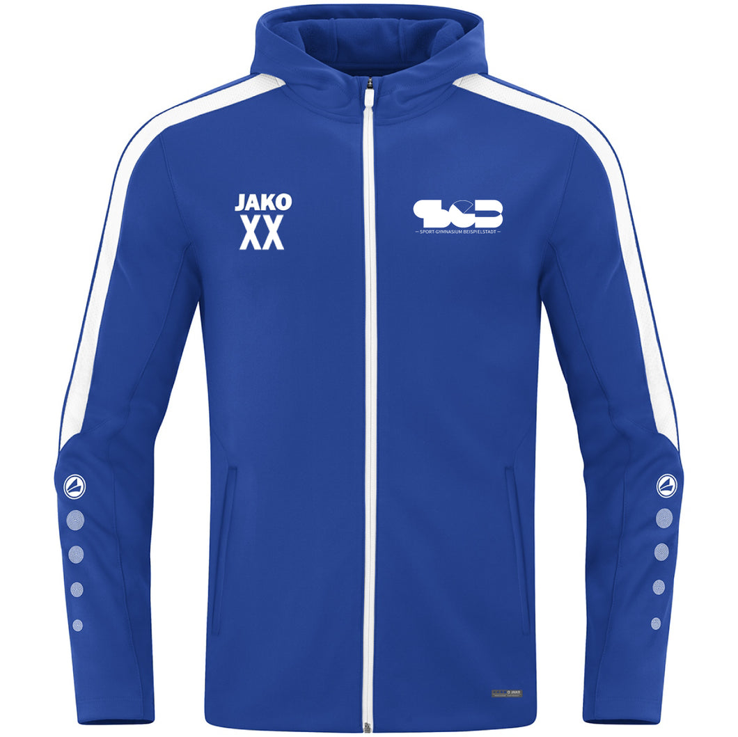 Sport-Gymnasium Beispielstadt - Kapuzenjacke Power